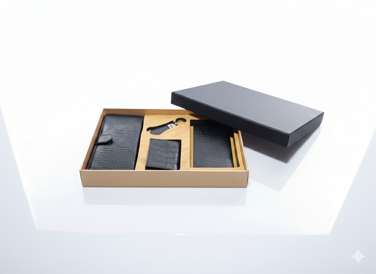 ست هدیه چرم مردانه عمده