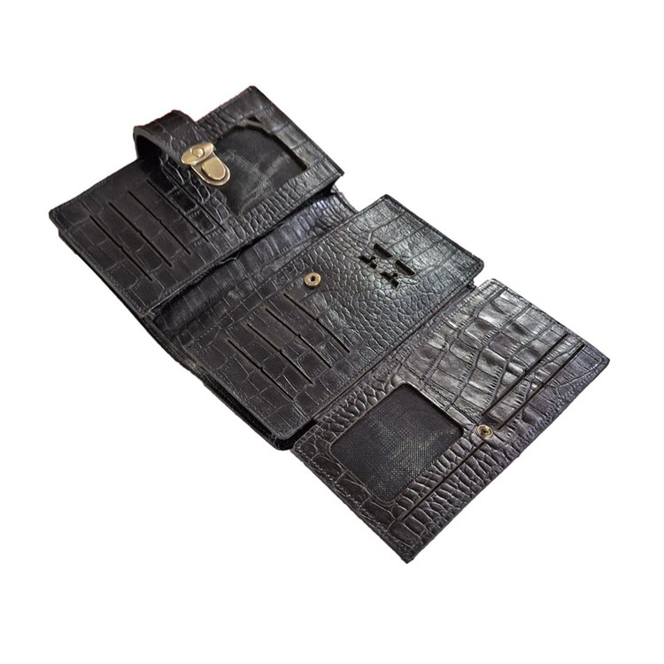 کیف پول و مدارک دستی چرم عمده